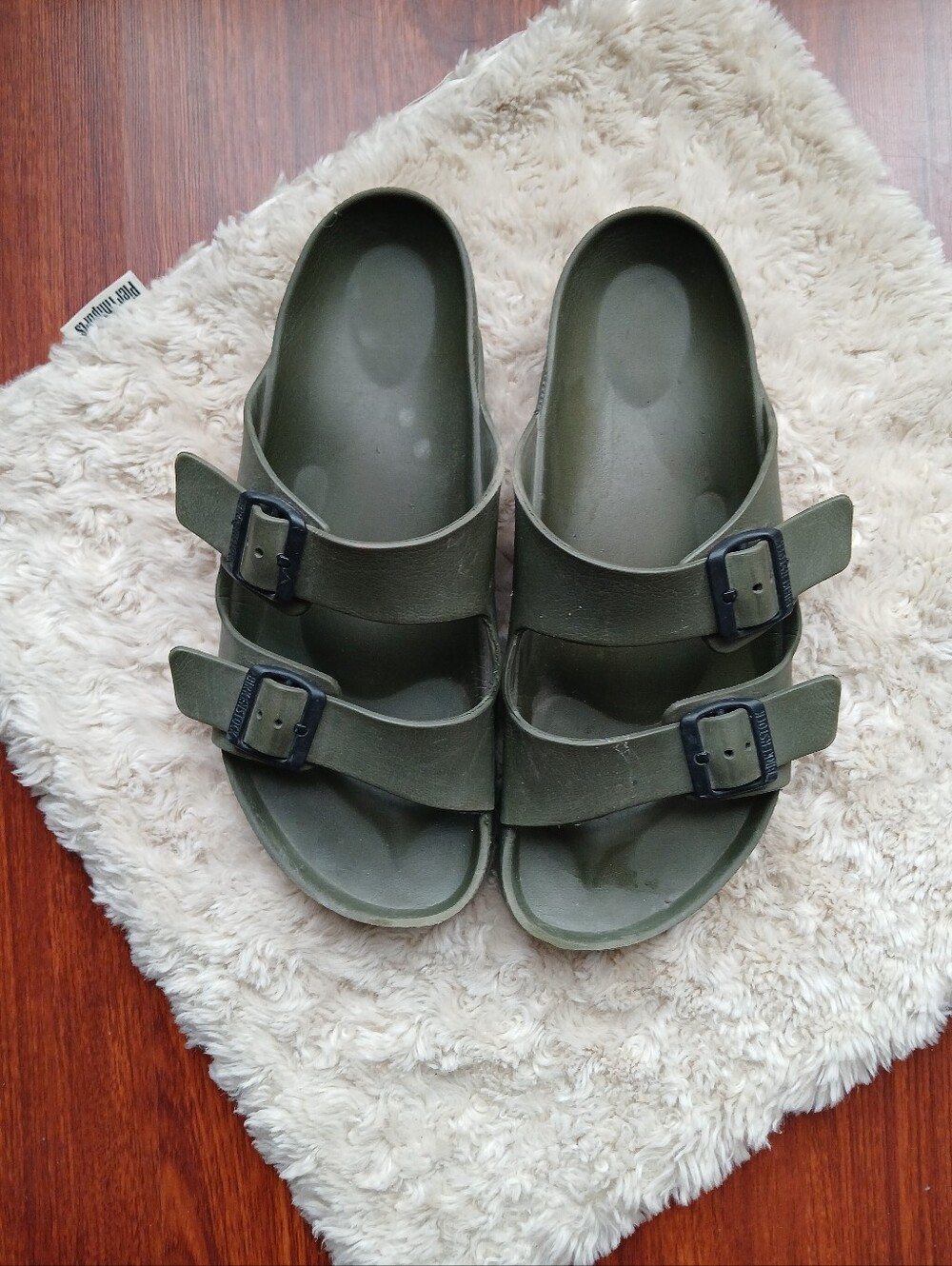 💎 Birkenstock Men's Arizona Stealth Buckle  Sandals